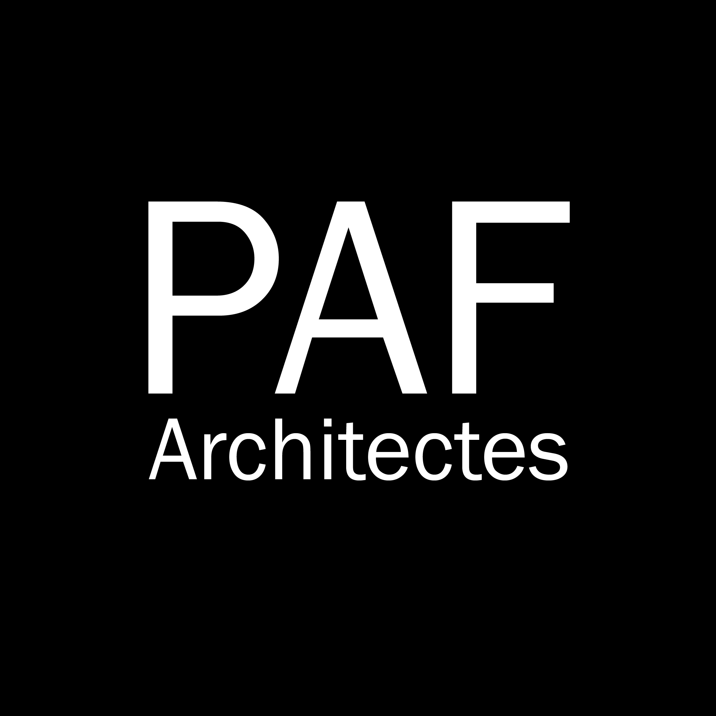 logo paf architectes